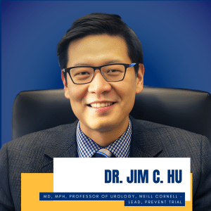 Dr. Jim C Hu speaking on transperineal vs transrectal biopsy for ASPI